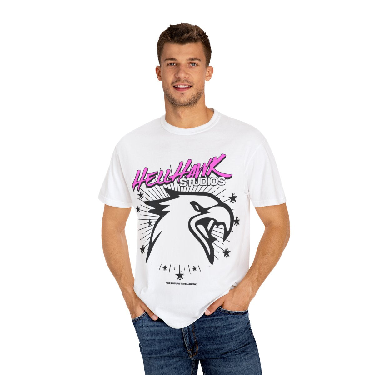 HELLHAWK “Future Vision” Logo Tee